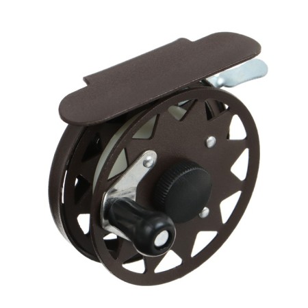 Inertial coil, metal, diameter 5.5 cm, dark brown color, TL55-5