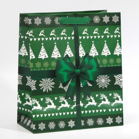 Laminated vertical "New Year gift", ML 27 x 23 x 11.5 cm, New Year-3