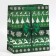 Laminated vertical "New Year gift", ML 27 x 23 x 11.5 cm, New Year