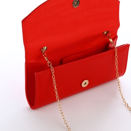 Female bag on a magnet, red color-4