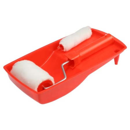 Set male scrap, rollers artificial fur, 100 mm, d = 6 mm, d = 48 mm + d = 16 mm, bath 15 1034055