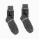 Women's socks, gray color, size 23-25