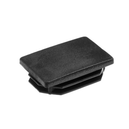 The internal plug is 60x40 mm, universal, black