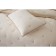 A set with a covering “Erica”, size 160x220 cm, 50x70 cm, cream color