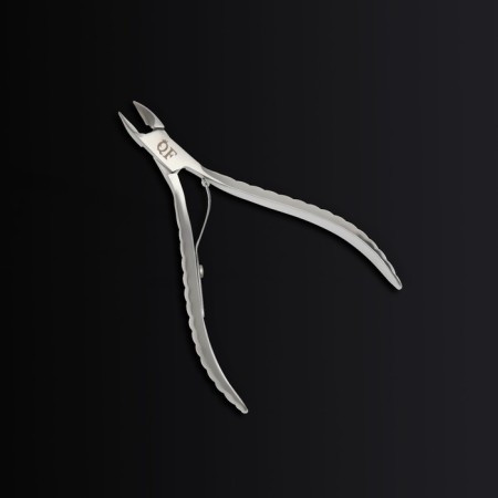 Manicure nippers for the cuticle Premium, 10.4 cm, blade length - 9 mm, silver color-3