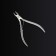 Manicure nippers for the cuticle Premium, 10.4 cm, blade length - 9 mm, silver color