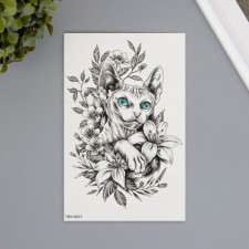Tattoo on the body color 
