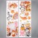Stick plastic interior color "Babies of animals" 30x90 cm set 2 sheets