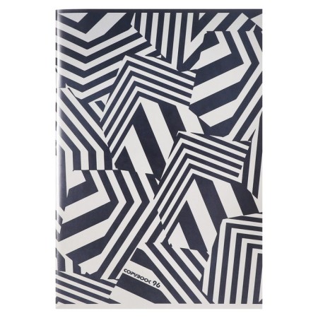 A4 notebook, 96 sheets in the NOT CLEAR cage, cover coated cardboard, VD-LK, block 60 g/m2, mix-2