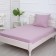 Set 1.5sp lavender 2-12 (sheet 150x215cm, pillowcase 70x70cm) calico, 120g/m, HL100%