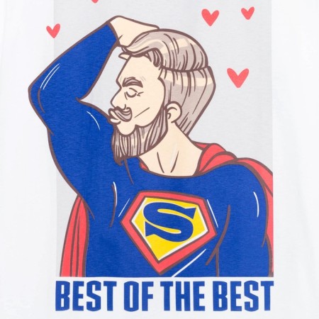 Men's T -shirt KAFTAN "BEST", White, p. 48-6