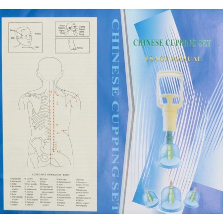 Acupuncture banks for vacuum massage with a pump, a set of 24 pcs.-6