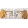 A set of banks for bulk products BALSFORD "Manuel", with lids, 360 ml