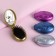 Massage comb “mother -of -pearl rose”, folding, with a mirror, 5.5 × 9 cm, color mix
