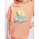 Hoods with a short sleeve for a boy Batik, height 128 cm, color orange color