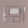 Organizer for storing manicure/cosmetic supplies, 8 sections, 26 × 20 × 7 cm, transparent/mix color