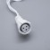 Power cord for garlands UMS up to 3000 LEDs, 3W, white thread, 300 cm, 220 V