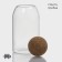 A set of glass cans for bulk products Magistro "Eco", 3 subjects: 450/700/1000 ml