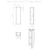 Mirror Bathroom Cabinet Iceberg Norm 20, 1 door