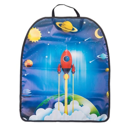 SkyWay seat back protection, PVC, 60x50cm, rocket