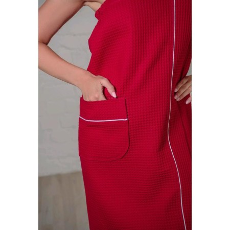Pareo female, burgundy color, waffle leaf-2
