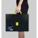 A4 Portfire folder, 700 μm, 1 compartment, calligrata, black, naon salad