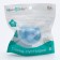 Orthodontic dummy nipple, silicone, from 6 months, with a cap, mix for a boy