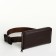 Male purse-clate on the zipper Textura, brown color