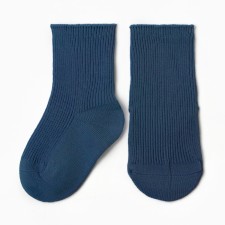 Children's socks minku, blue color, 11-12 cm