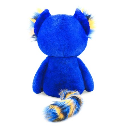 Soft toy "Toshi", blue color, 25 cm-2