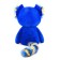 Soft toy "Toshi", blue color, 25 cm