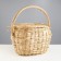 Basket "Economic", with a lid, 17/26 × 23/32 × 22/42 cm, manual weaving, willow
