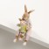 Souvenir Polystone "Bunny with son" 6x7x12.5 cm