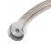 Shower hose "TsS-SM" SK600585, 1/2, 40 cm, conical nut, stainless steel
