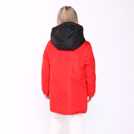 Demician jacket nursery, red color, height 146-152 cm-3