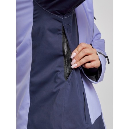 Ski jacket women's winter, size 56, purple color-6