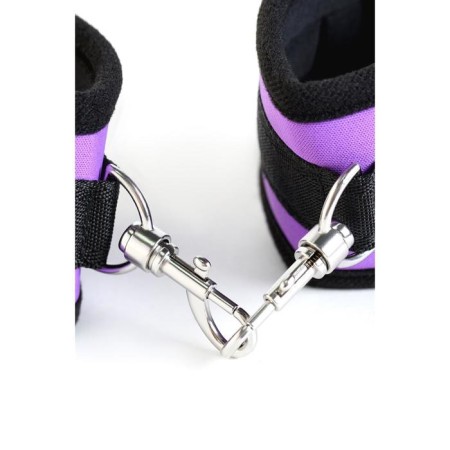Shackles on the feet of neoprene, purple, 27 cm-3