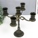 Summary Metal for 5 candles "Raja" Bronze 22.5x23x23 cm