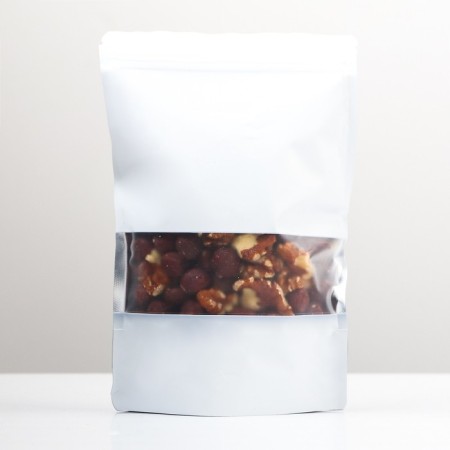Pack Doy-Pak, matte, white with a window, 14 x 20 x 4 cm