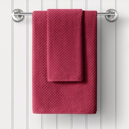 Trush Tensor Guten Morgen Ruby, 400 gr, size 70x130 cm, red color red