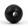 Feeder bead Namazu Soft Beads, PVC, D = 8 mm, round, black 20 pcs.