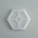 Set for creating a gypsum pan with dried flowers "hexagon"