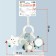 Suspension - rattle “Owl”, gap., The squeak, rustling, on a crib, stroller, crumb me