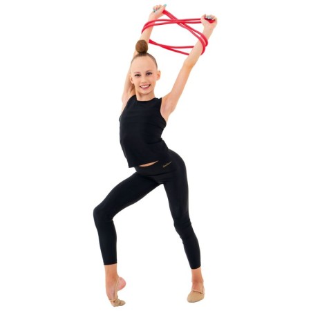 Racking for rhythmic gymnastics weighted Grace Dance, 3 m, red color-3