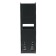 The tray is sophisticated, vertical, 85 mm, black