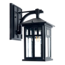 Sadovo-park lamp Feron PL671, IP44, E27, 60 W, 220x155x315 mm, black color