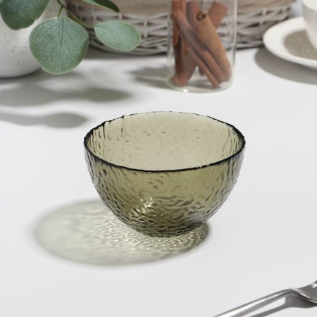 Saladnik "openwork", d = 12 cm, h = 7 cm, haze