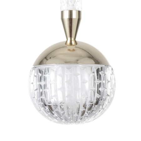 Bayerlux lamp "She" LED 17W gold 10.5x10.5x45-130 cm-4