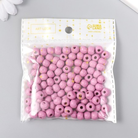 Beads for creativity tree "Lilac Astra" D-0.8 cm, set of 20 g-2