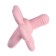 The dummy is whole -diligent, from 0 months, classic, pink color